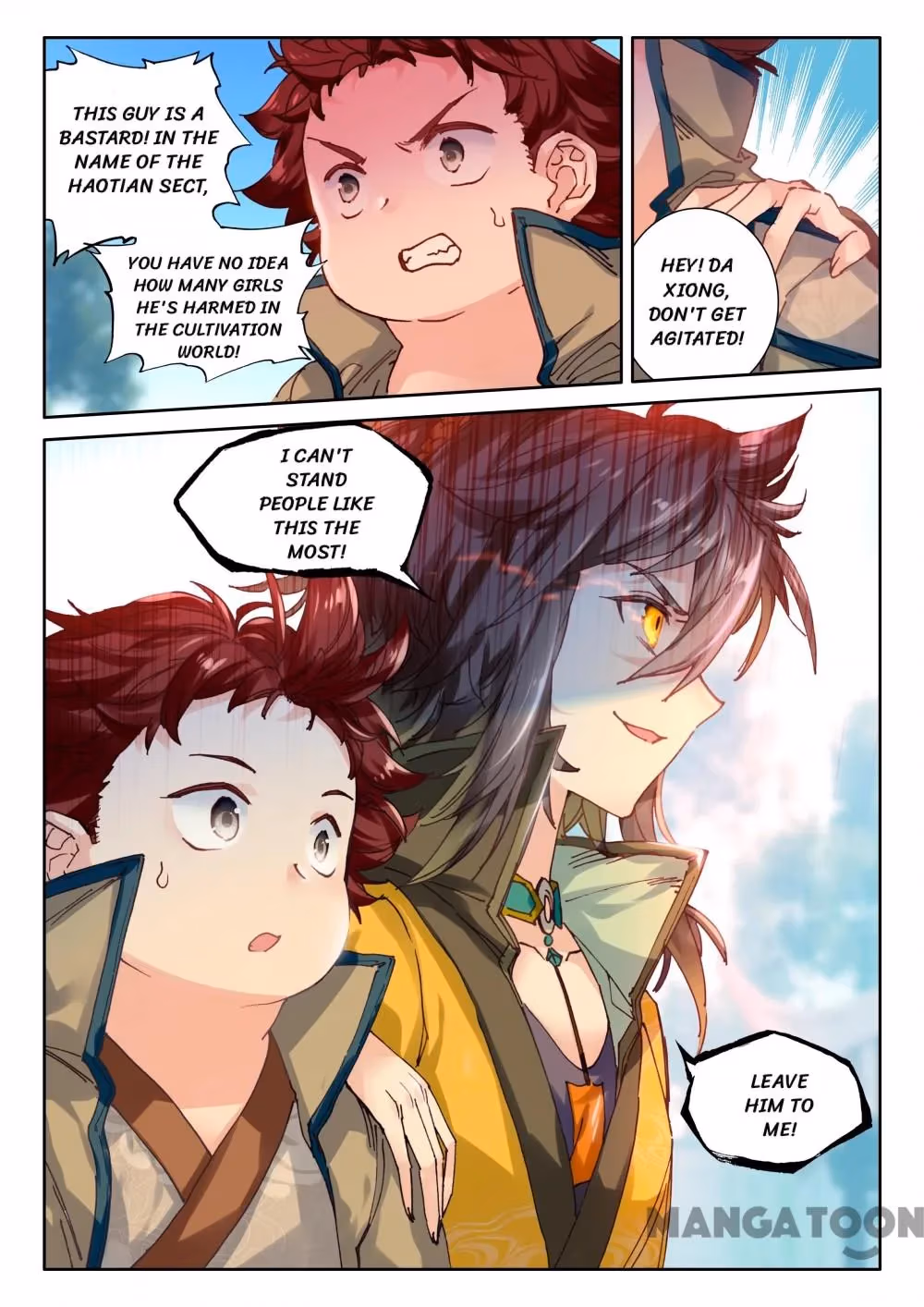 Read The Divine Punished One chapter 52 image 3 on Lezhin