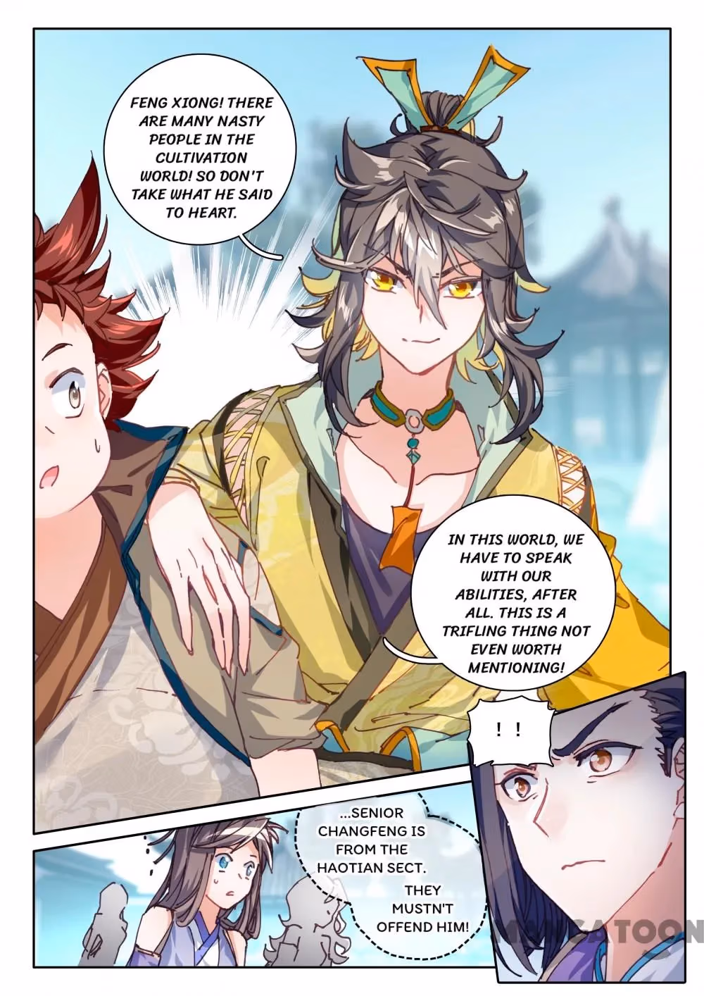 Read The Divine Punished One chapter 52 image 4 on Lezhin