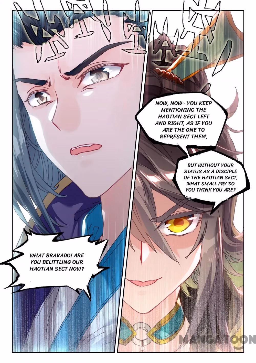 Read The Divine Punished One chapter 52 image 7 on Lezhin