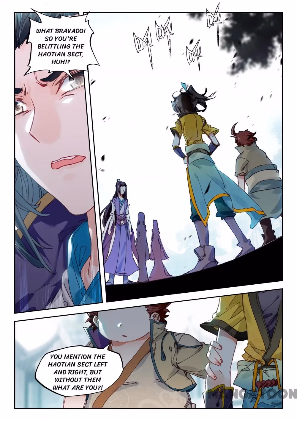 Read The Divine Punished One chapter 53 image 0 on Lezhin