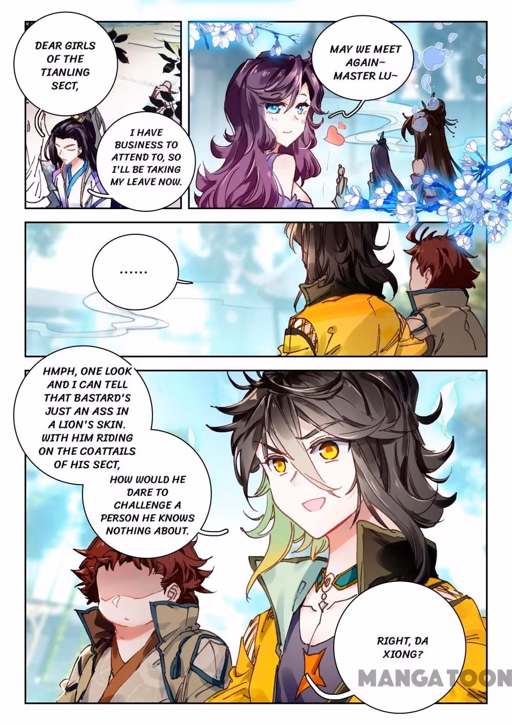 Read The Divine Punished One chapter 53 image 3 on Lezhin
