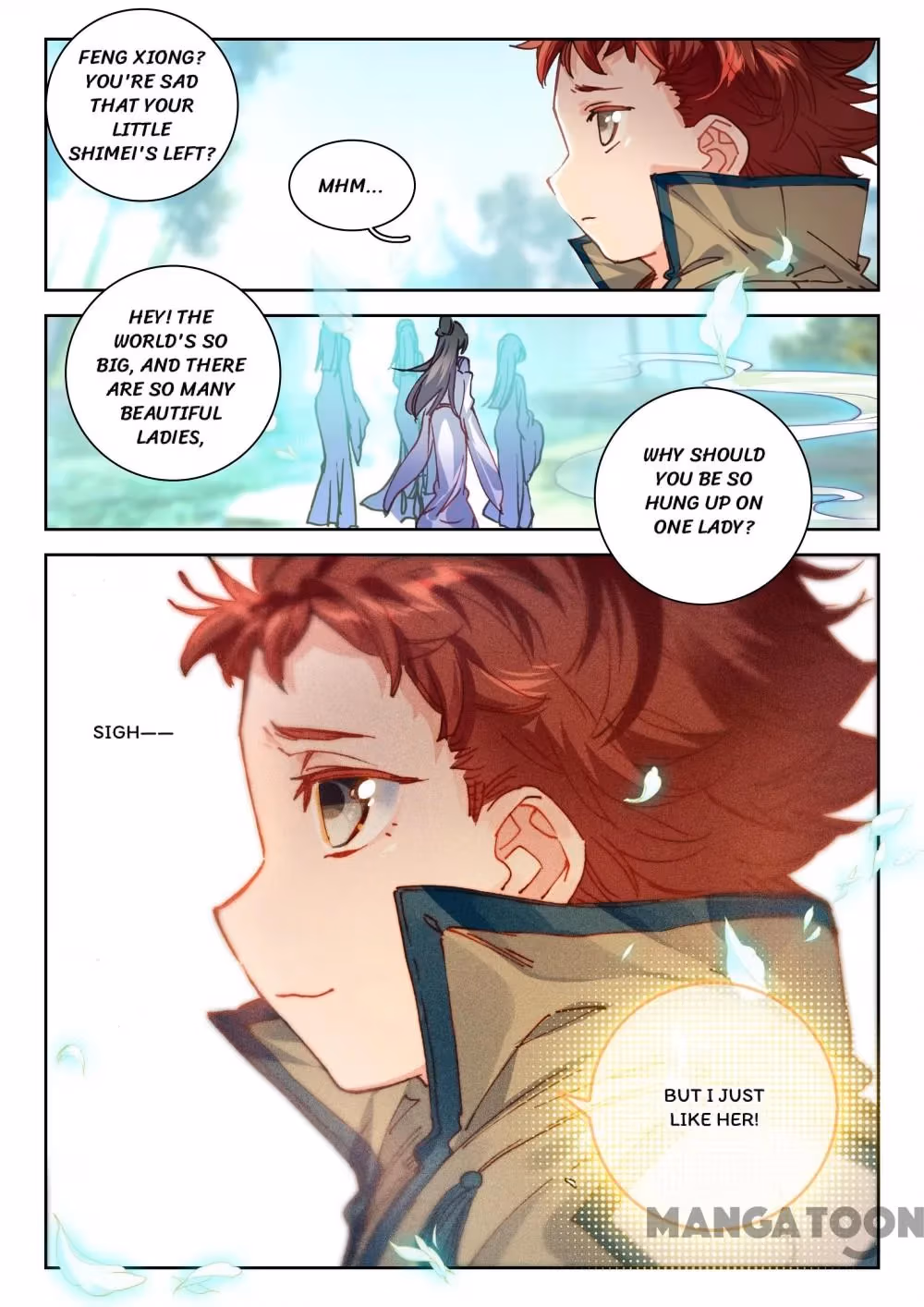 Read The Divine Punished One chapter 53 image 4 on Lezhin