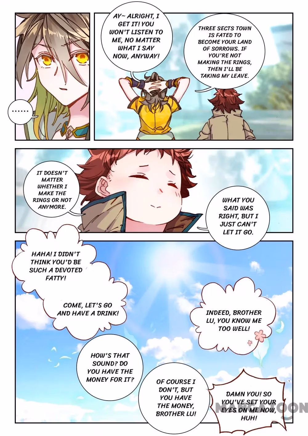 Read The Divine Punished One chapter 53 image 5 on Lezhin