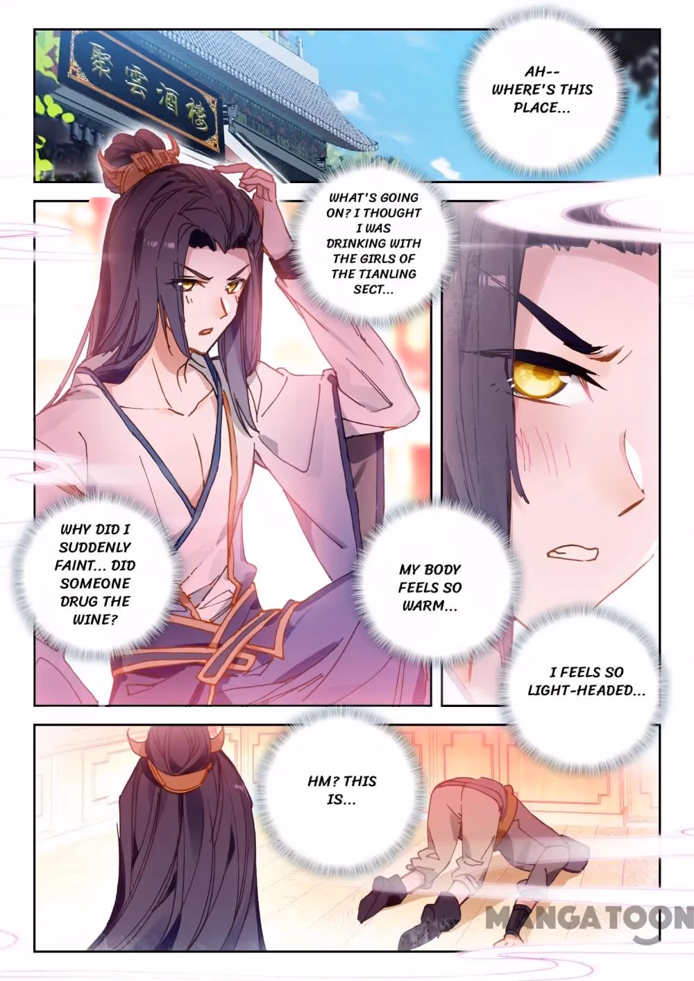 Read The Divine Punished One chapter 55 image 6 on Lezhin