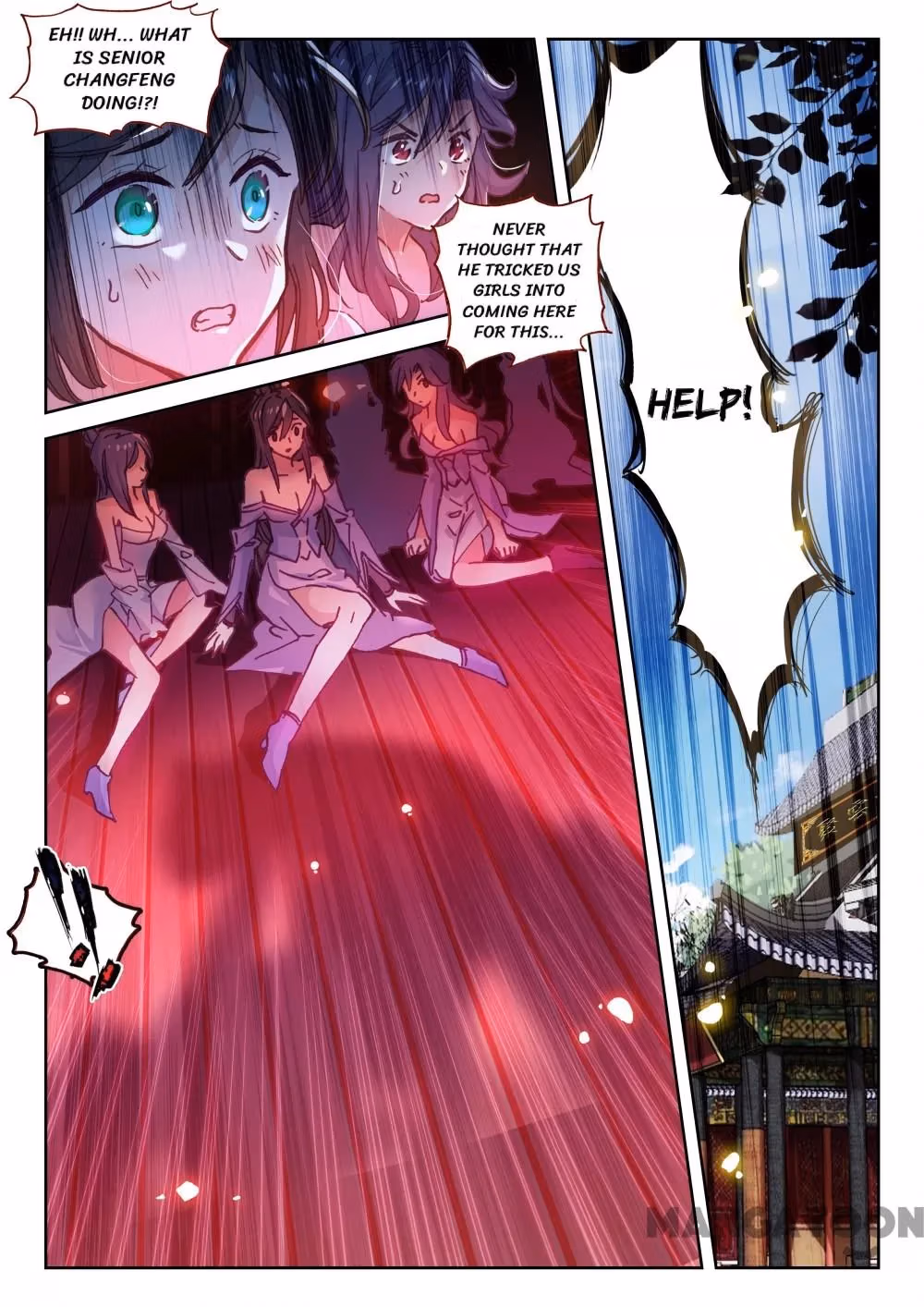 Read The Divine Punished One chapter 56 image 1 on Lezhin