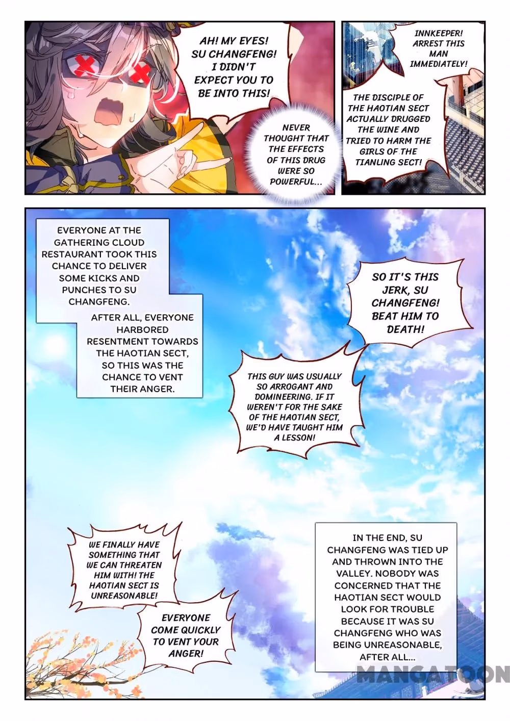 Read The Divine Punished One chapter 56 image 3 on Lezhin