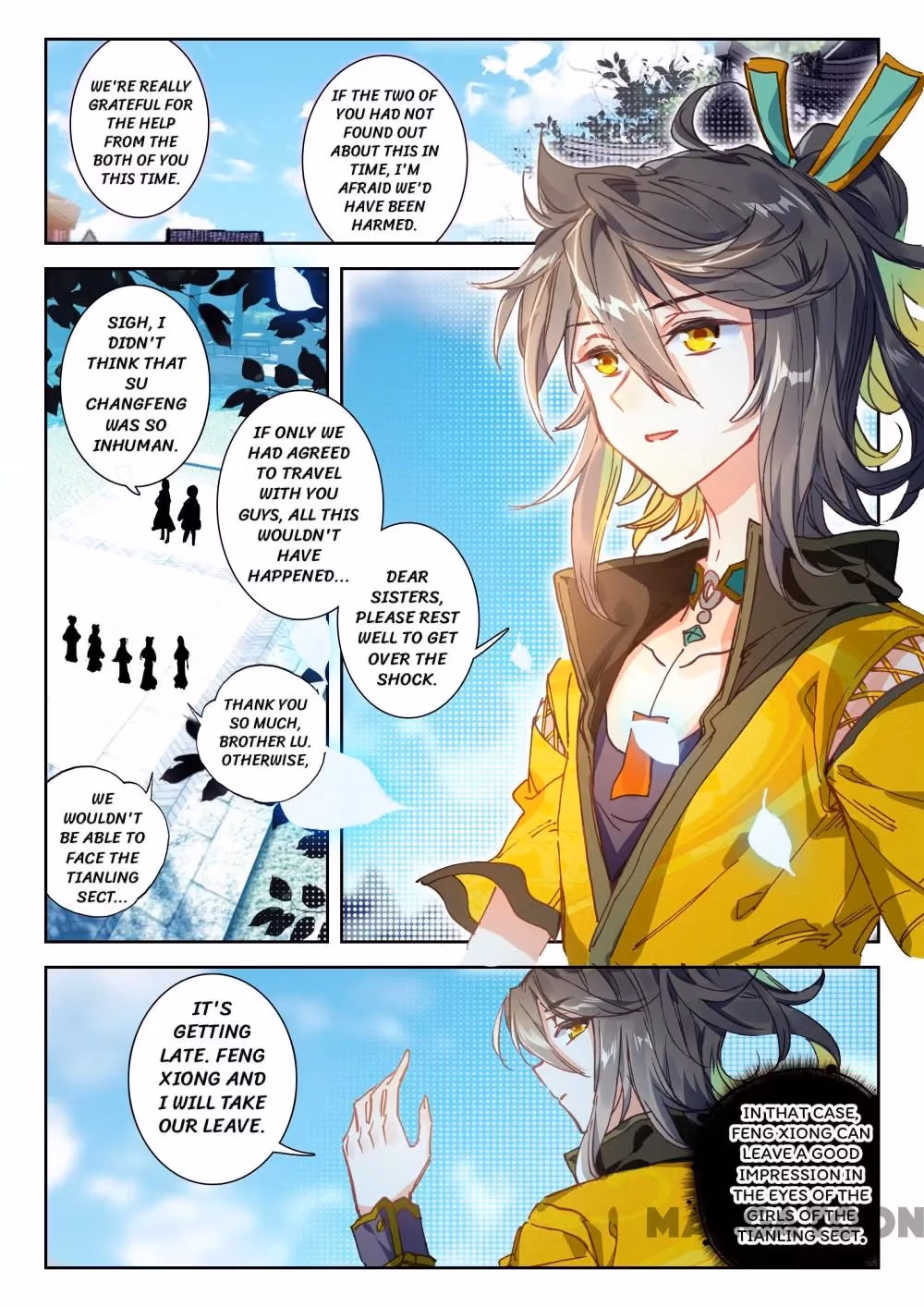 Read The Divine Punished One chapter 56 image 4 on Lezhin