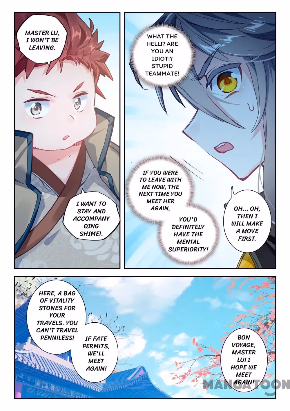 Read The Divine Punished One chapter 56 image 5 on Lezhin