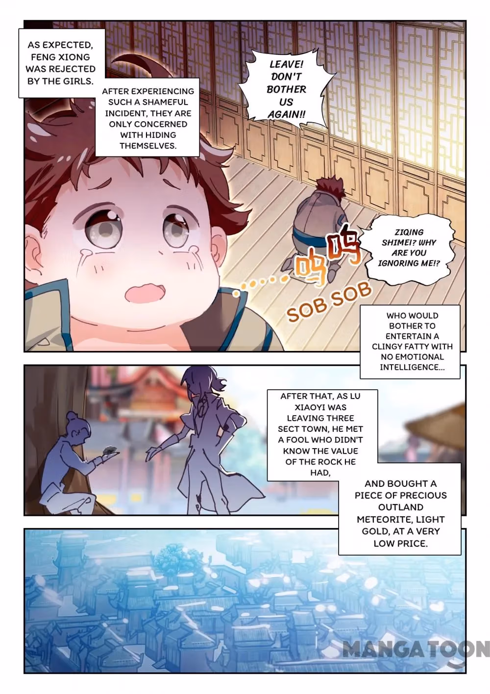 Read The Divine Punished One chapter 56 image 6 on Lezhin