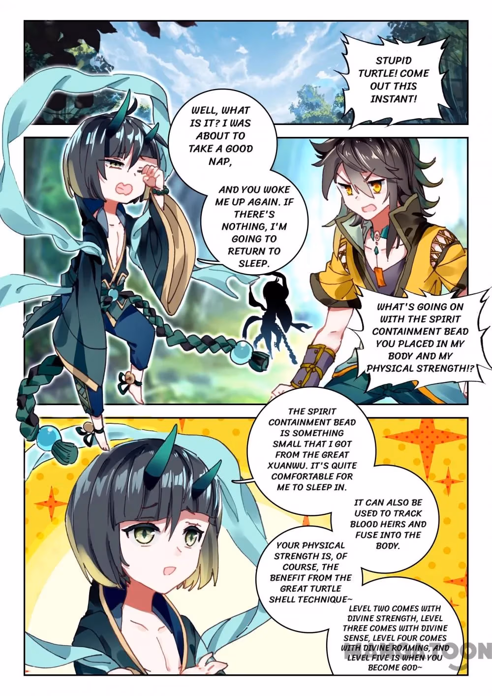 Read The Divine Punished One chapter 58 image 3 on Lezhin