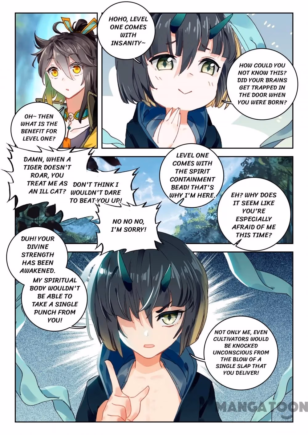 Read The Divine Punished One chapter 58 image 4 on Lezhin