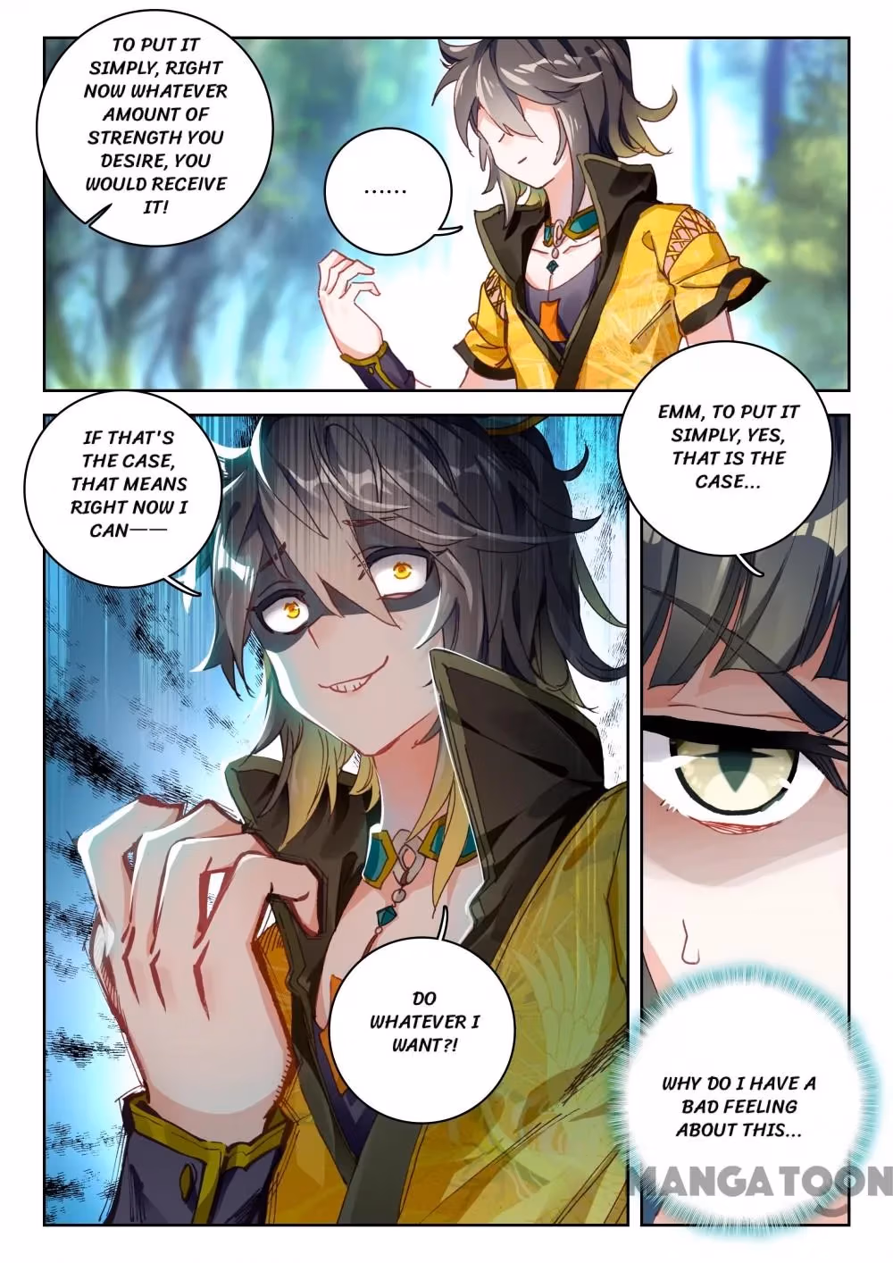 Read The Divine Punished One chapter 58 image 5 on Lezhin