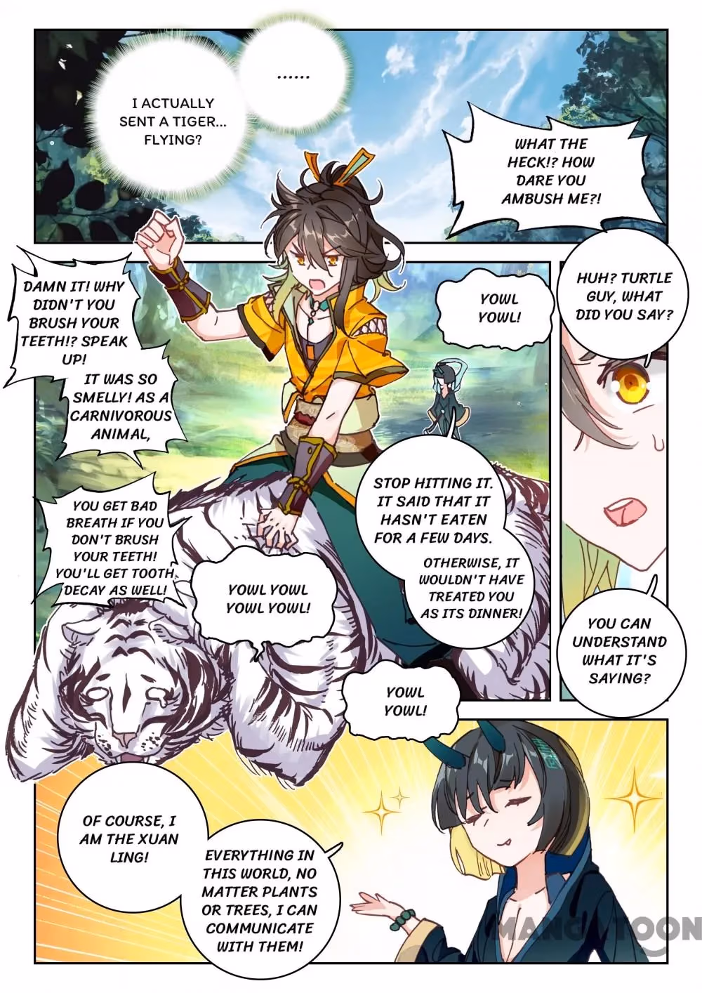 Read The Divine Punished One chapter 59 image 1 on Lezhin