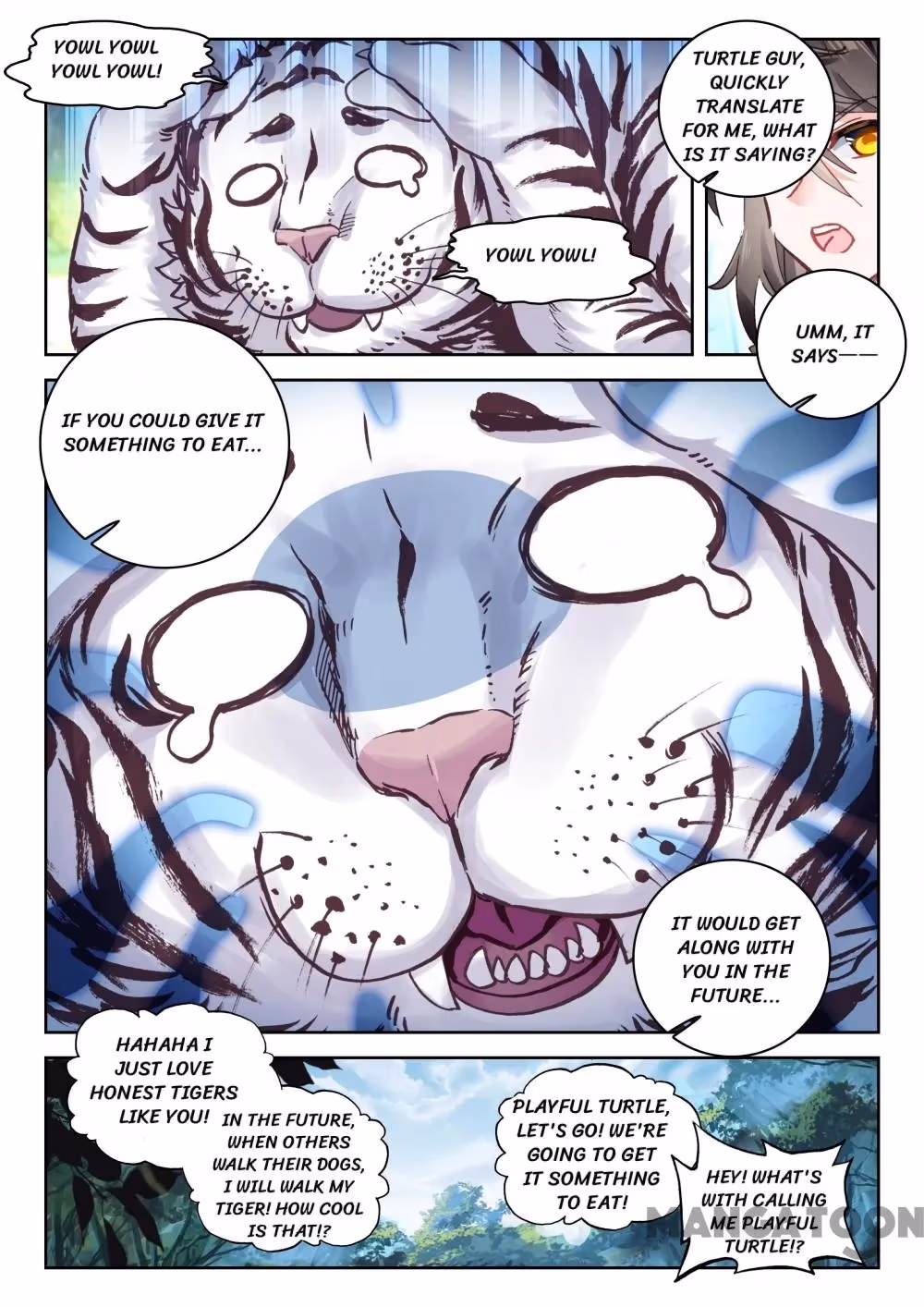 Read The Divine Punished One chapter 59 image 2 on Lezhin