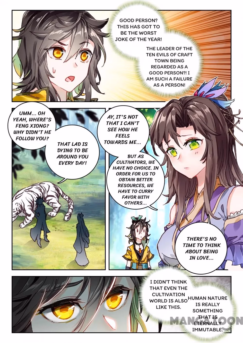 Read The Divine Punished One chapter 59 image 5 on Lezhin