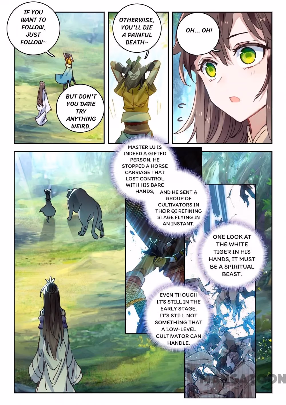 Read The Divine Punished One chapter 59 image 6 on Lezhin