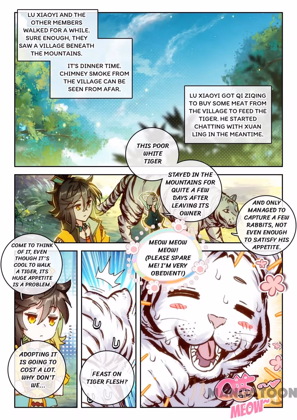 Read The Divine Punished One chapter 60 image 0 on Lezhin