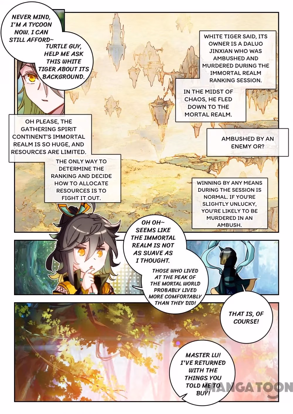 Read The Divine Punished One chapter 60 image 1 on Lezhin