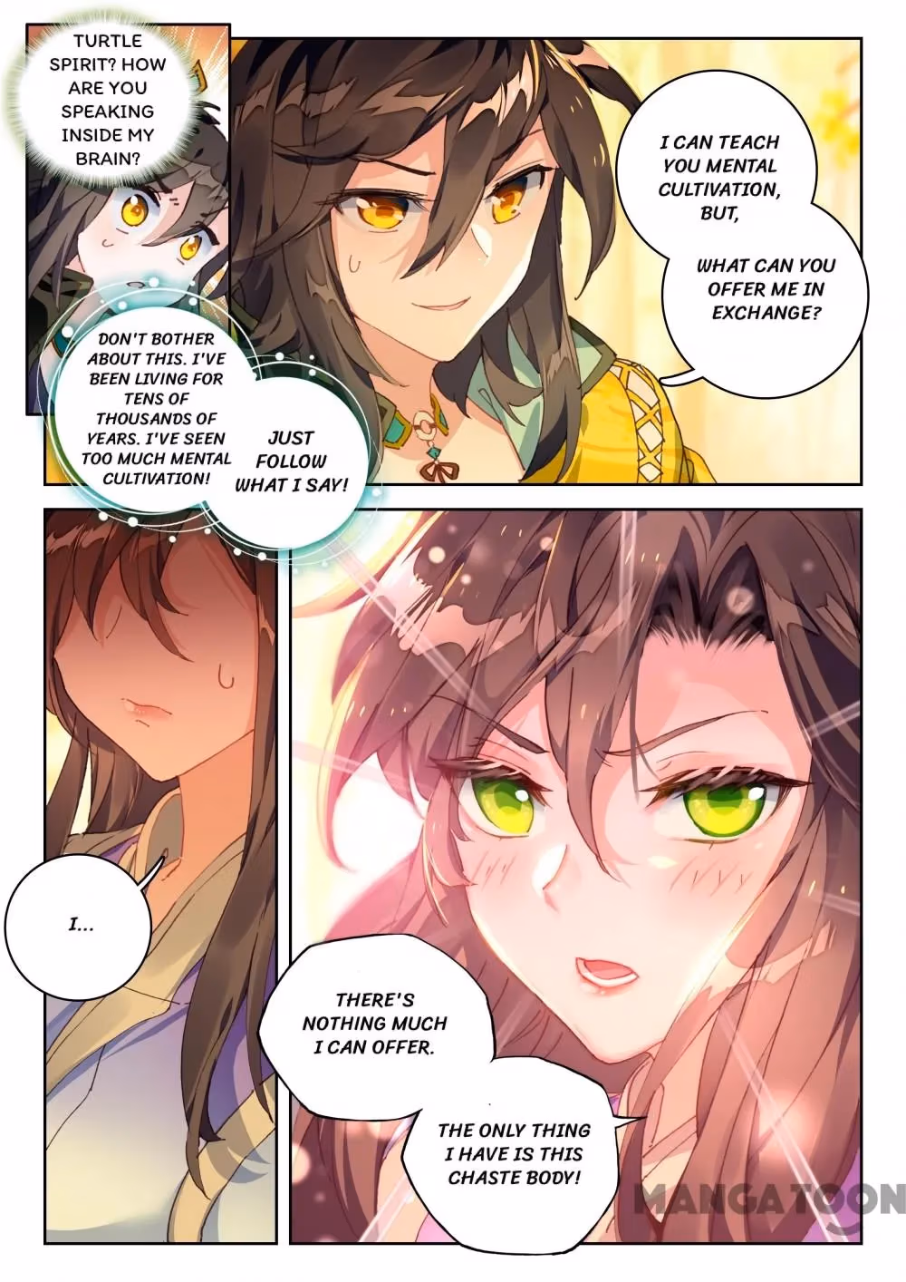 Read The Divine Punished One chapter 60 image 7 on Lezhin
