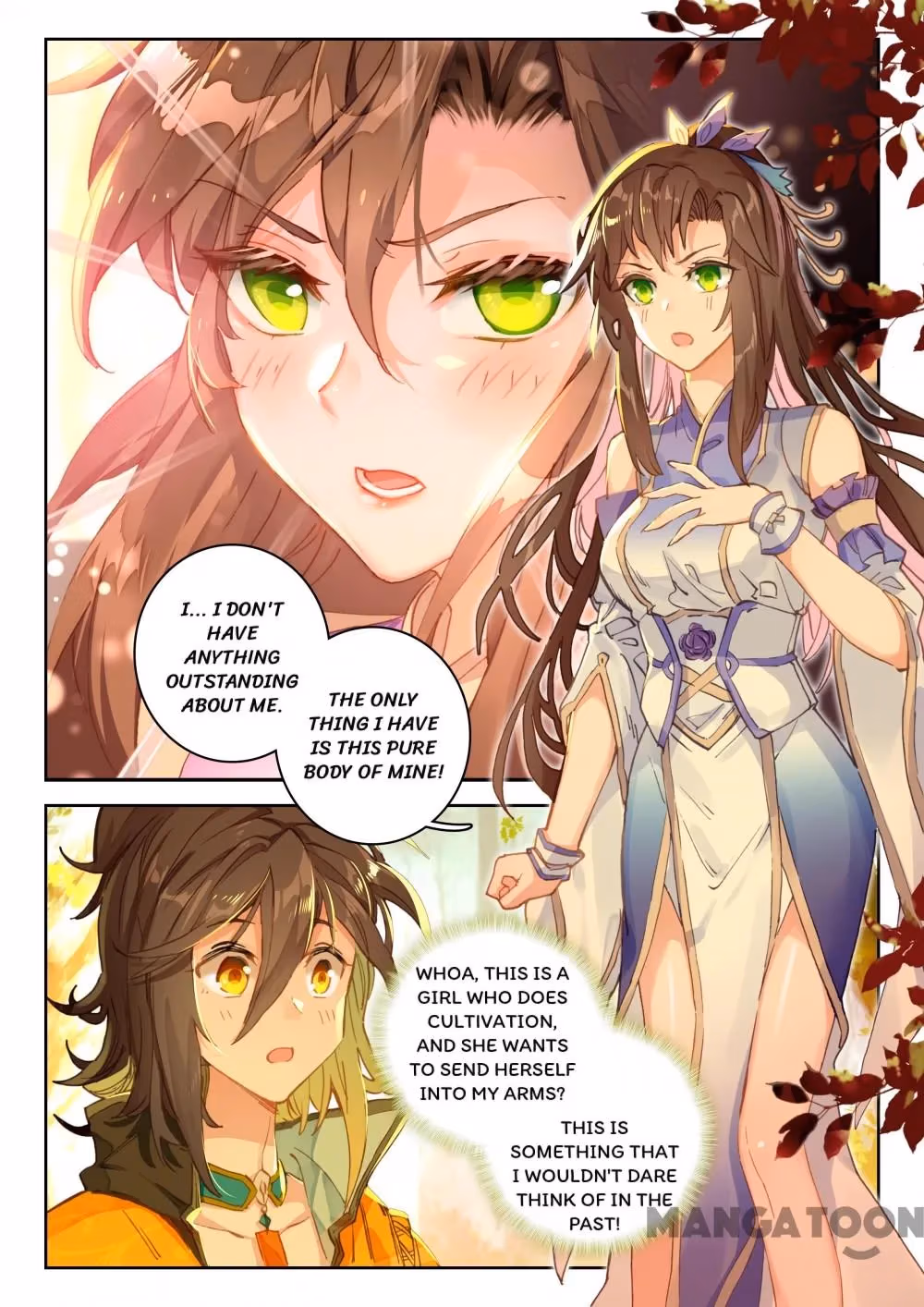 Read The Divine Punished One chapter 61 image 1 on Lezhin