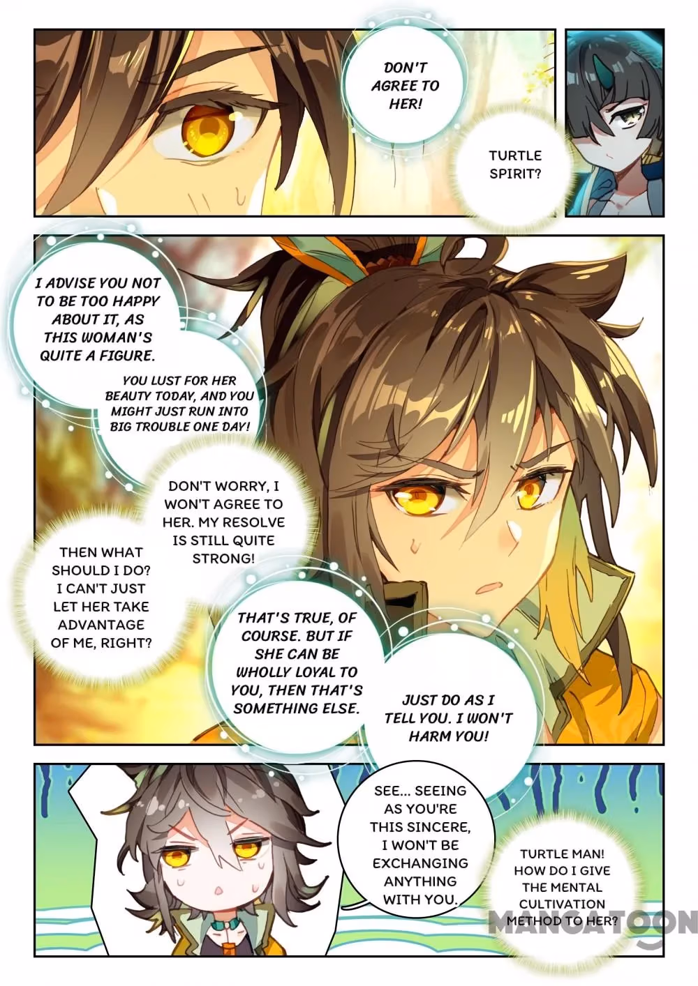 Read The Divine Punished One chapter 61 image 2 on Lezhin