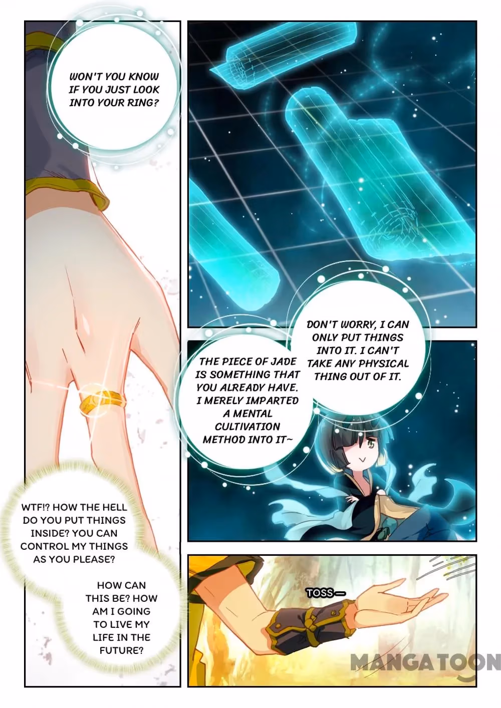 Read The Divine Punished One chapter 61 image 3 on Lezhin