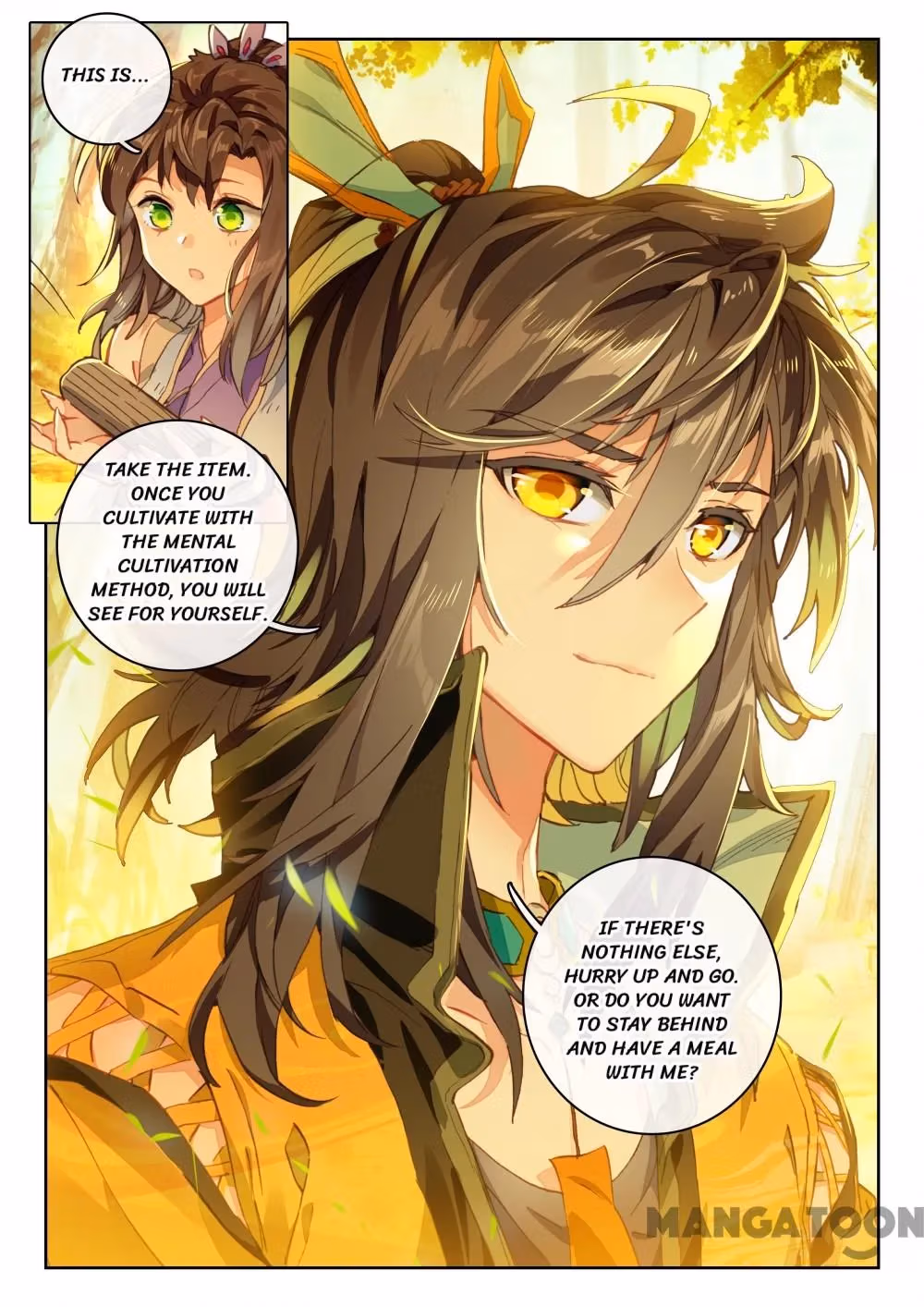 Read The Divine Punished One chapter 61 image 4 on Lezhin