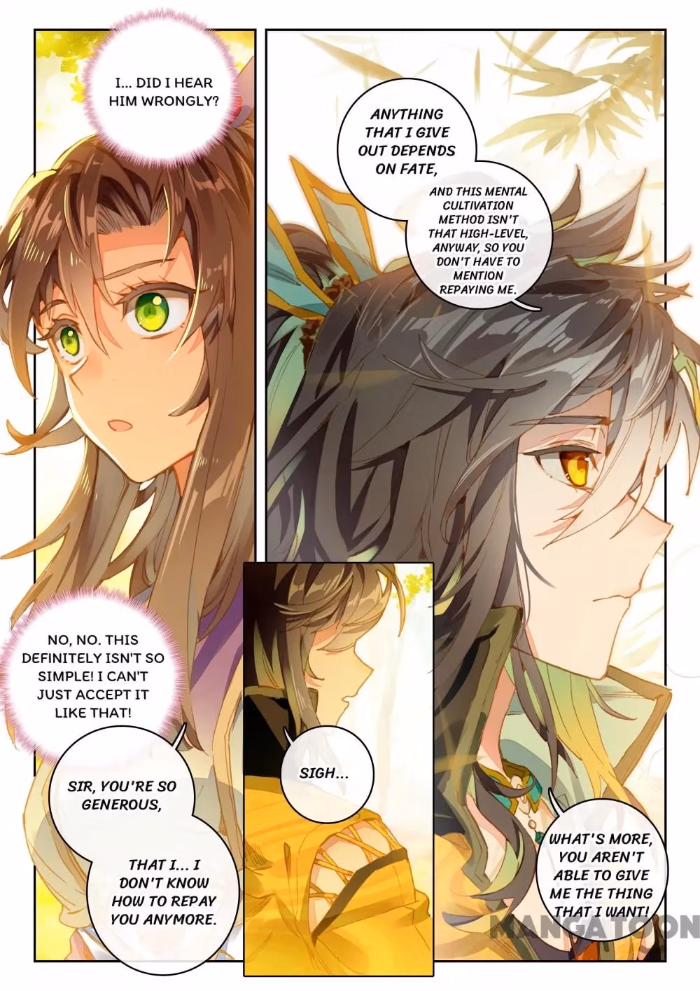 Read The Divine Punished One chapter 61 image 5 on Lezhin