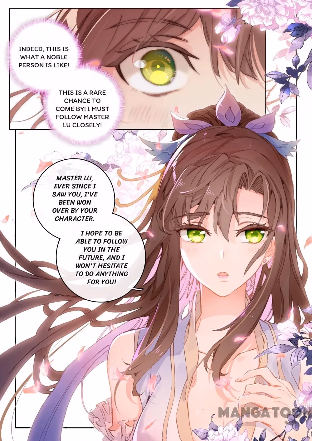 Read The Divine Punished One chapter 61 image 6 on Lezhin