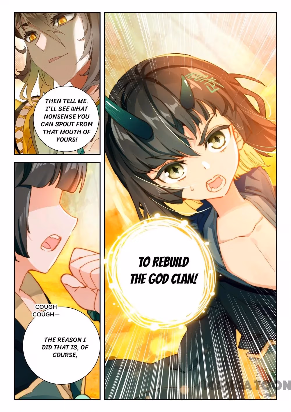 Read The Divine Punished One chapter 62 image 2 on Lezhin