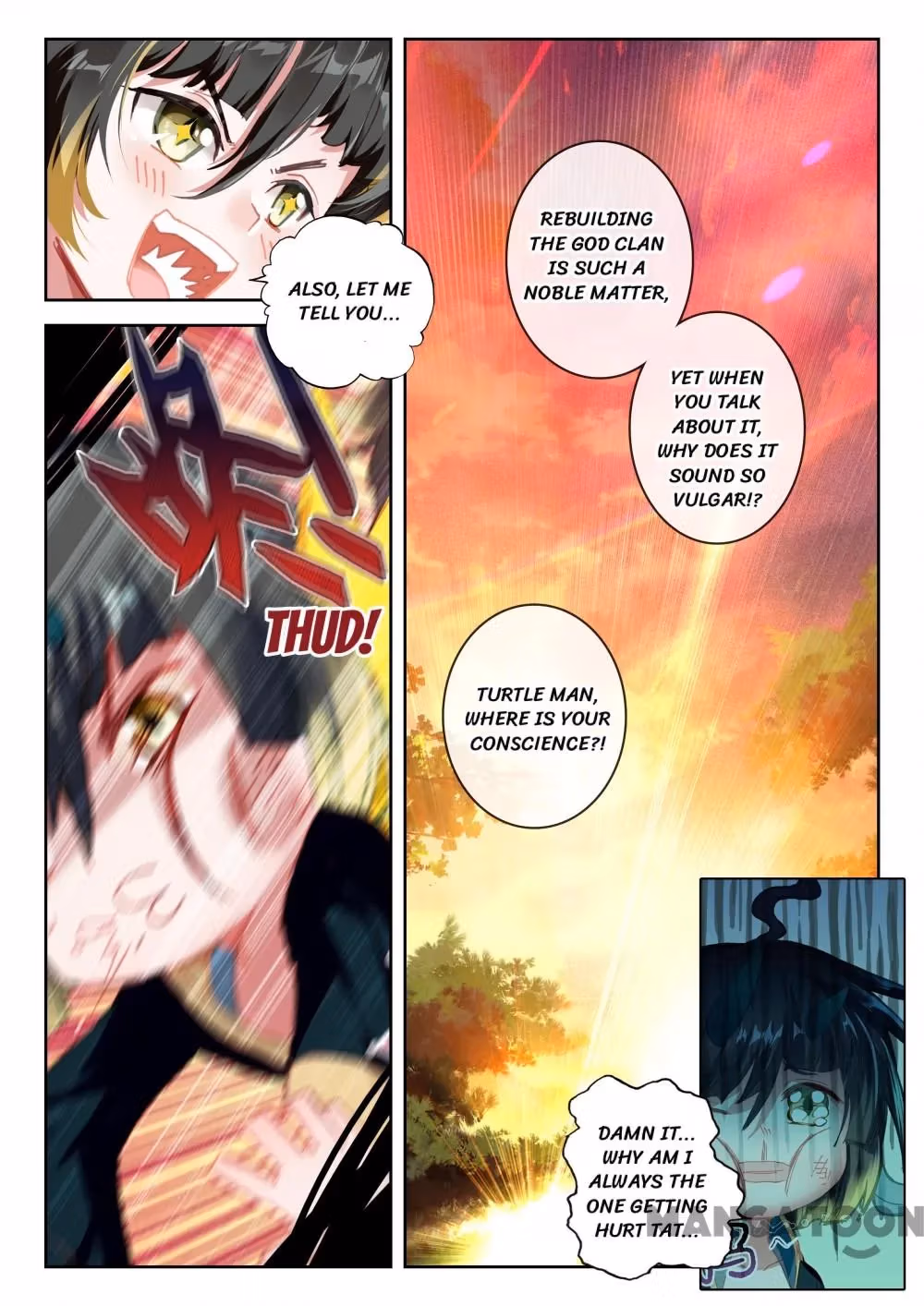 Read The Divine Punished One chapter 62 image 7 on Lezhin
