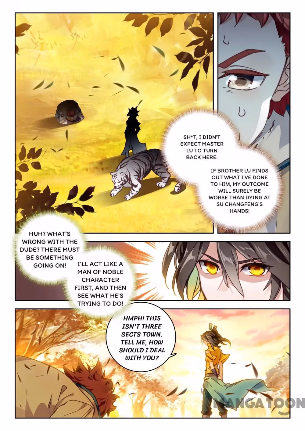 Read The Divine Punished One chapter 65 image 1 on Lezhin