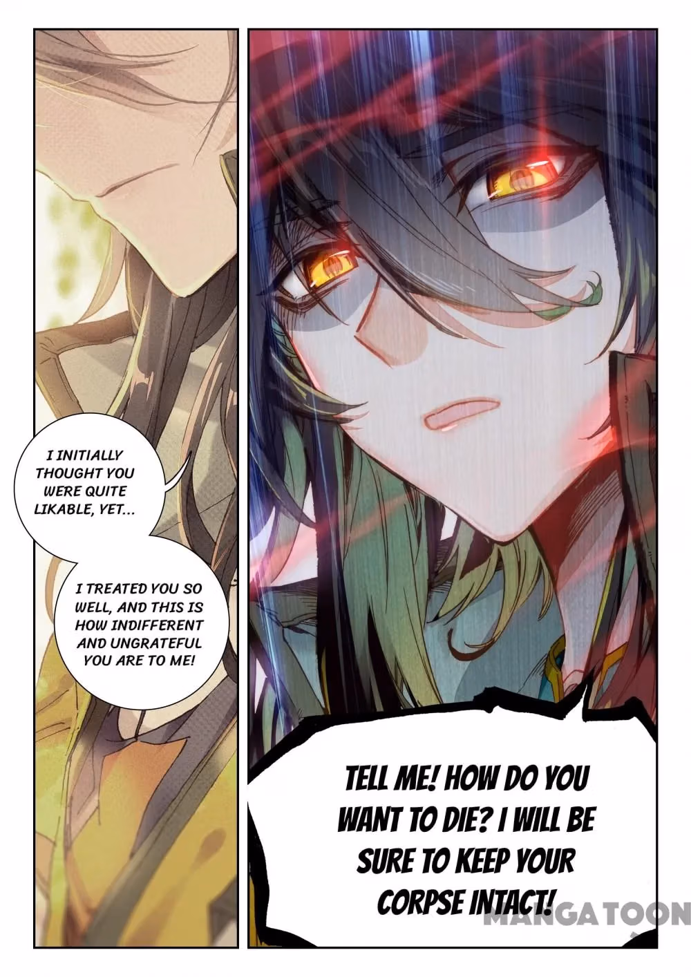Read The Divine Punished One chapter 65 image 4 on Lezhin