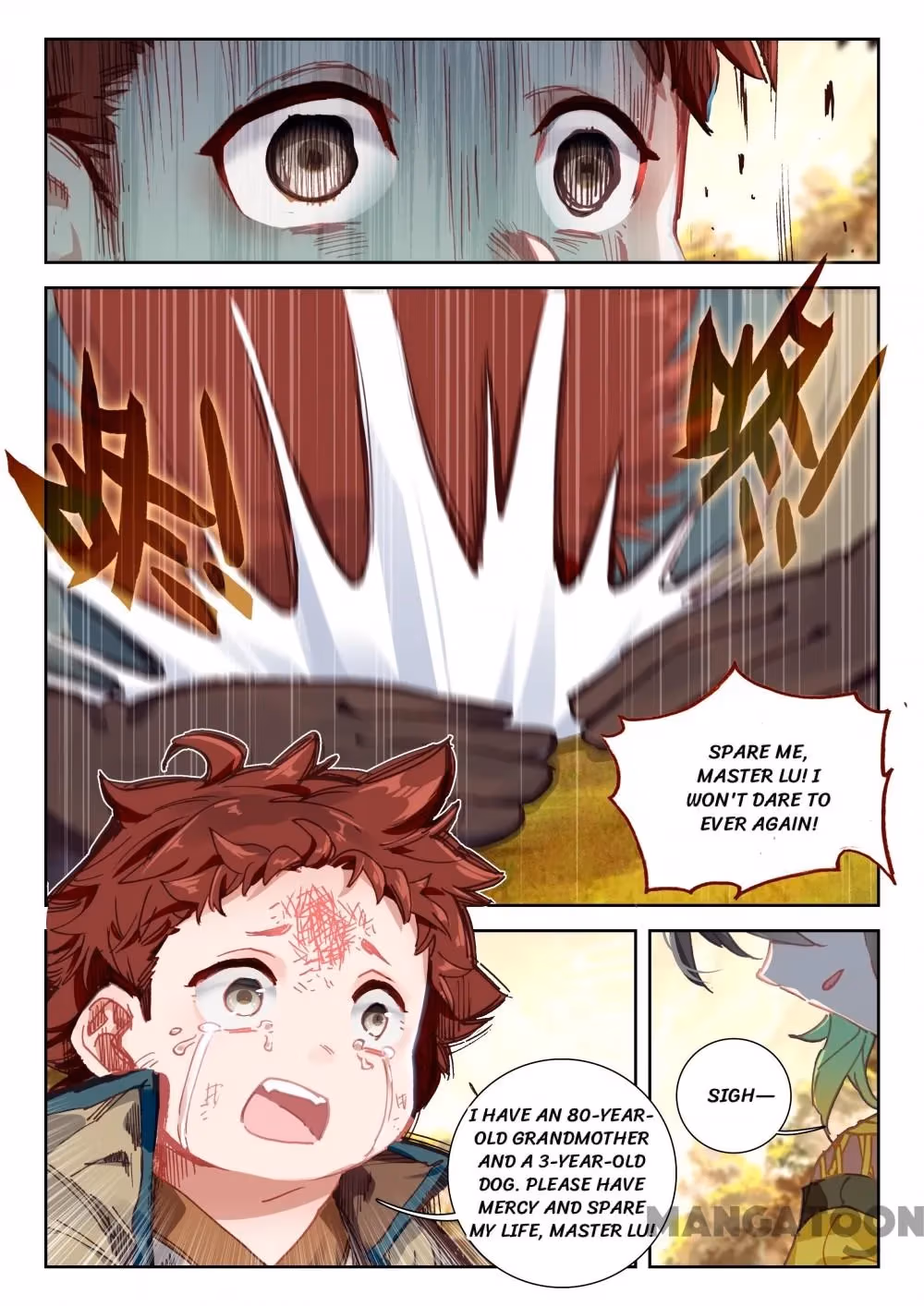 Read The Divine Punished One chapter 65 image 5 on Lezhin