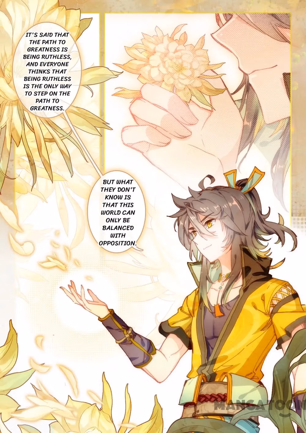 Read The Divine Punished One chapter 66 image 0 on Lezhin