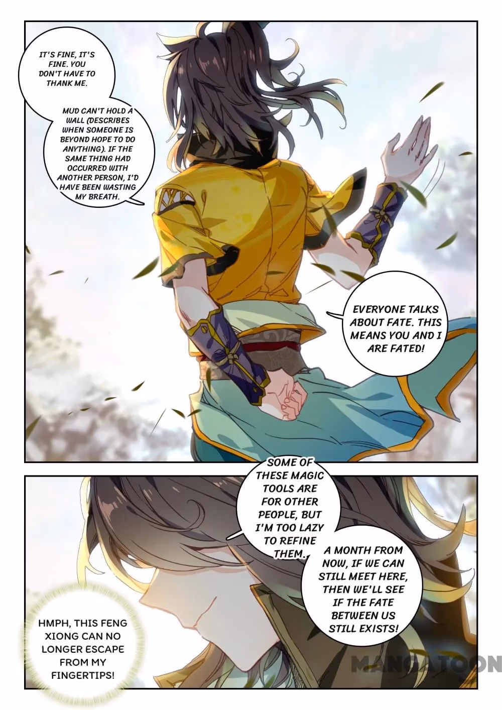 Read The Divine Punished One chapter 66 image 6 on Lezhin