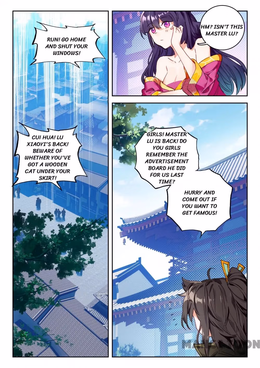 Read The Divine Punished One chapter 67 image 4 on Lezhin
