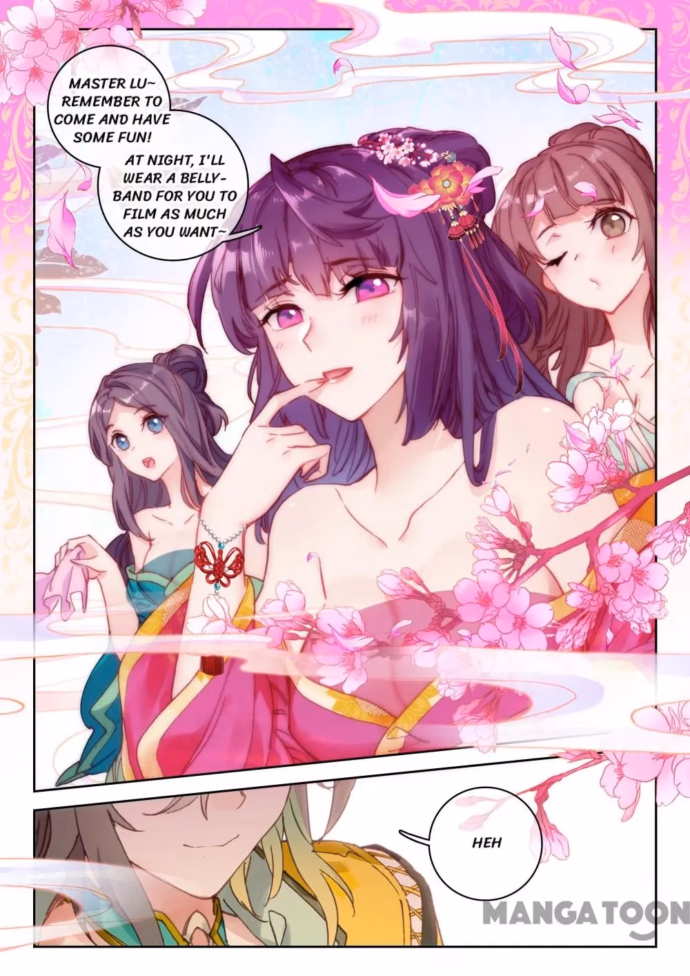 Read The Divine Punished One chapter 67 image 5 on Lezhin