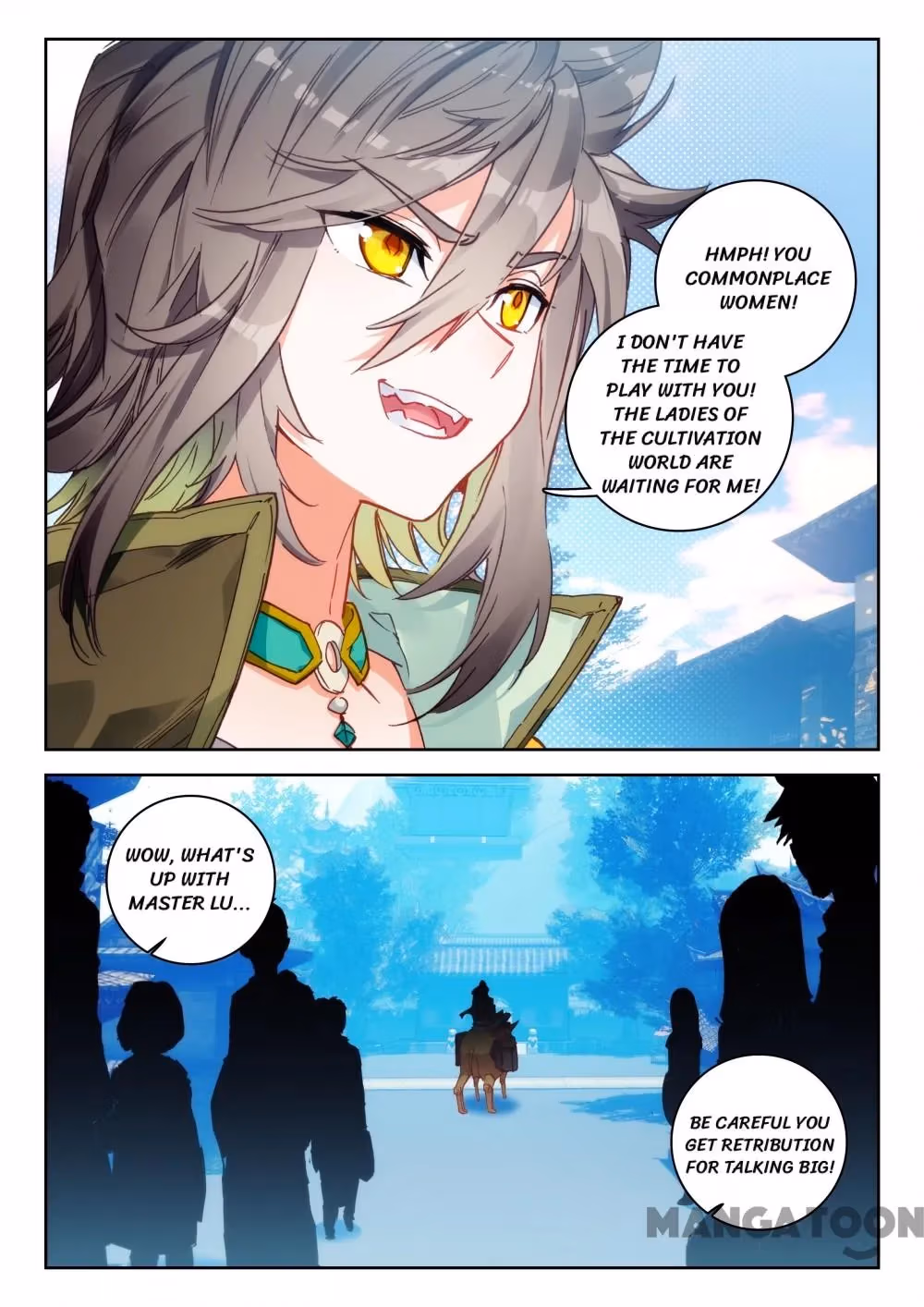 Read The Divine Punished One chapter 67 image 6 on Lezhin