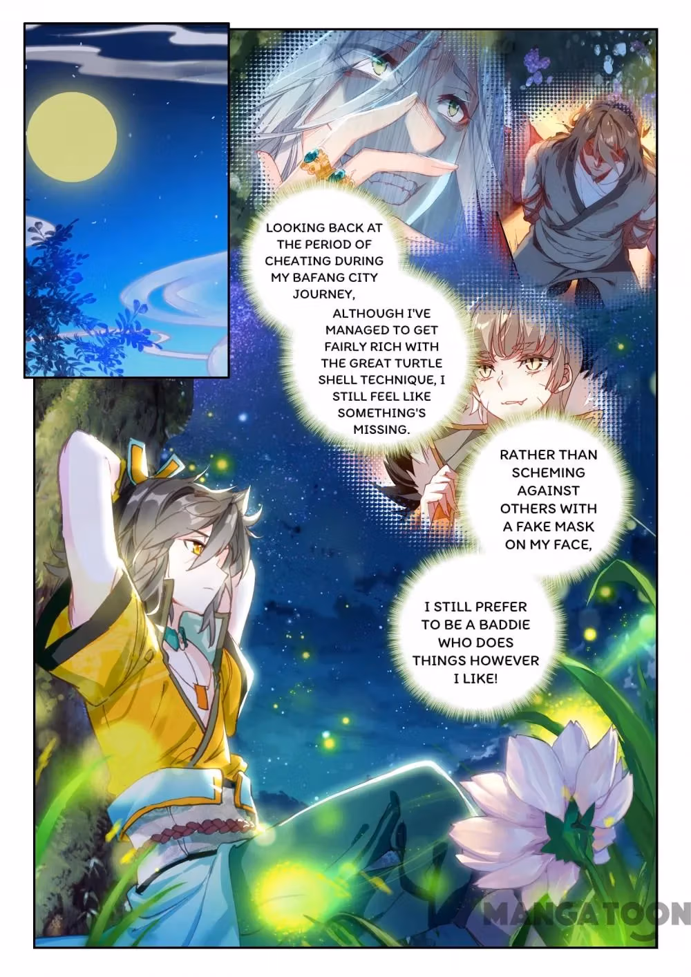 Read The Divine Punished One chapter 68 image 4 on Lezhin