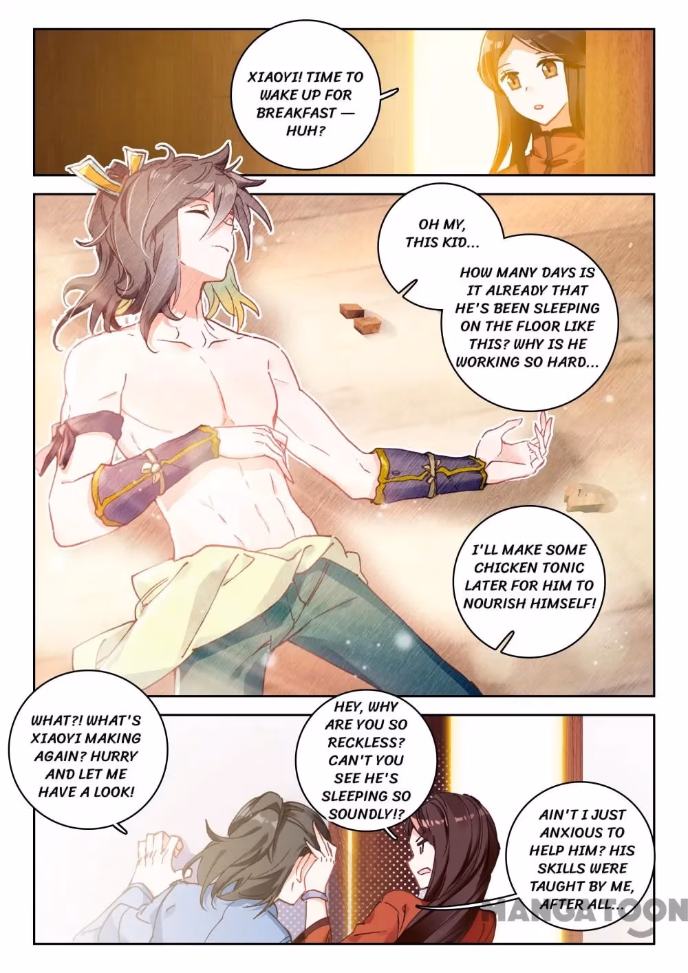 Read The Divine Punished One chapter 68 image 6 on Lezhin