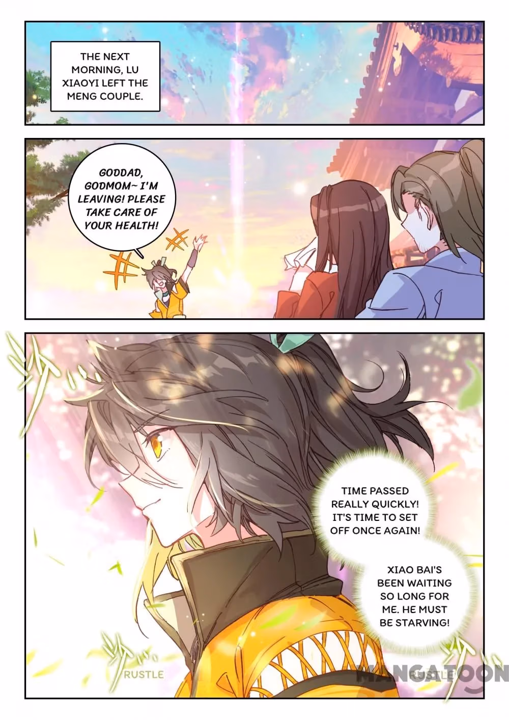 Read The Divine Punished One chapter 68 image 8 on Lezhin