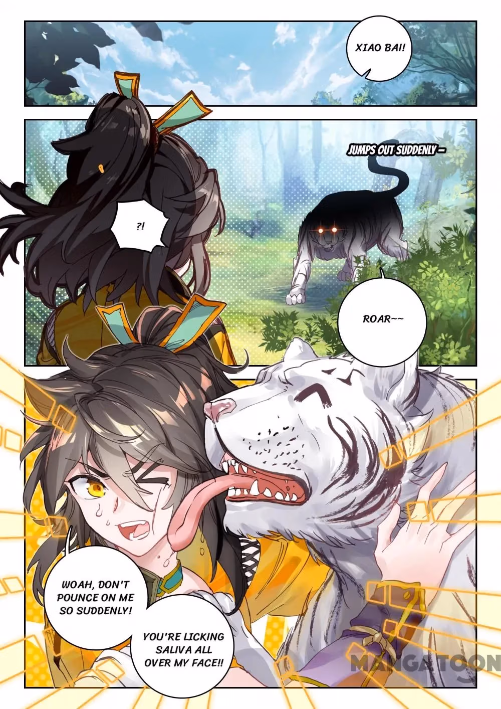 Read The Divine Punished One chapter 69 image 1 on Lezhin