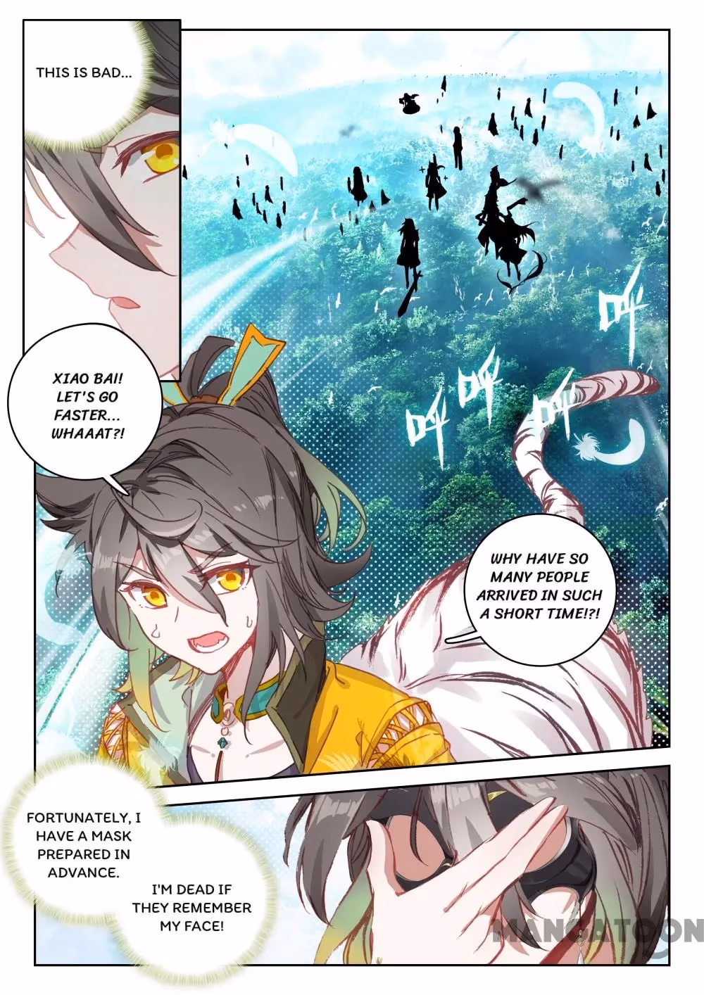 Read The Divine Punished One chapter 69 image 6 on Lezhin