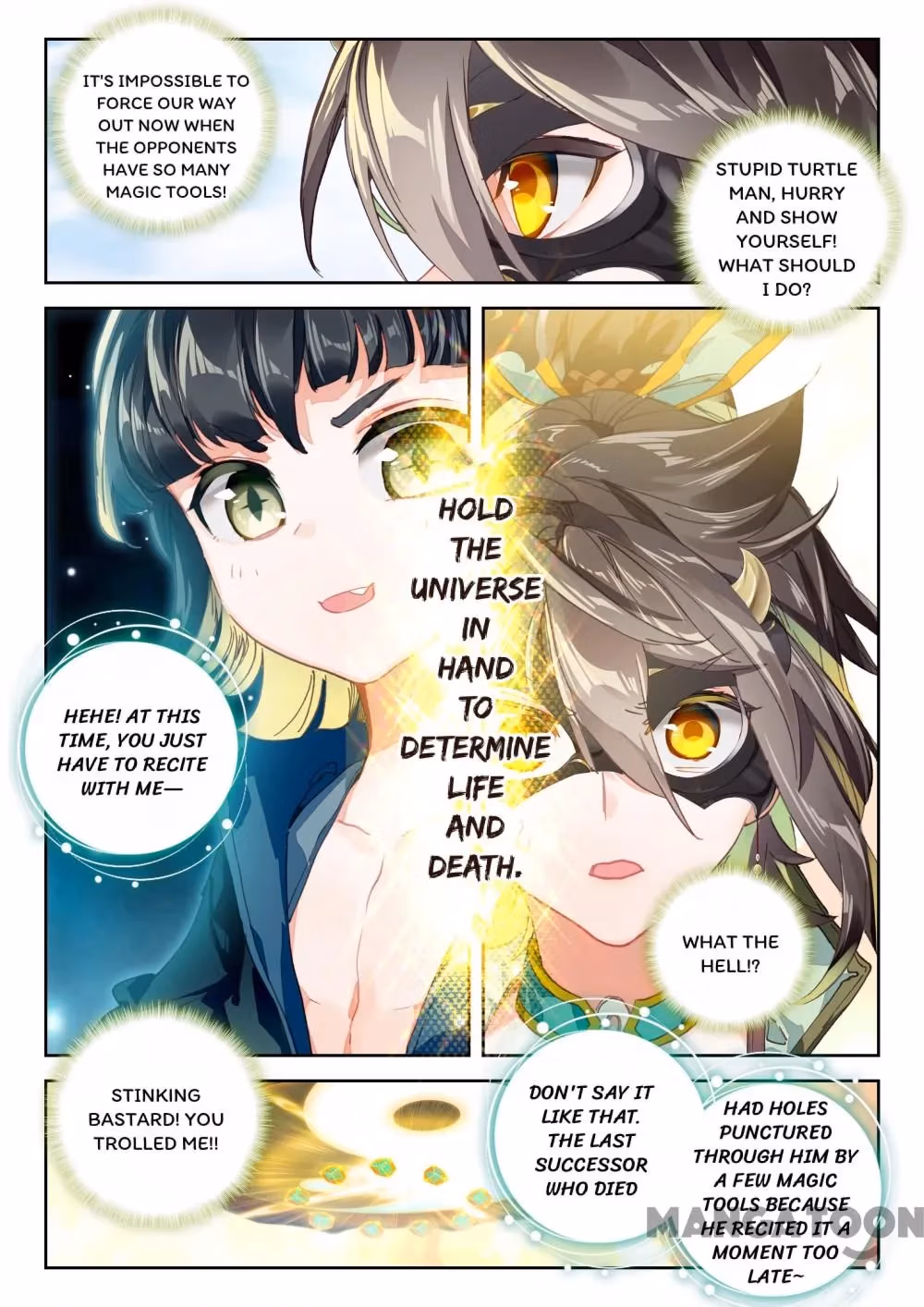 Read The Divine Punished One chapter 69 image 7 on Lezhin