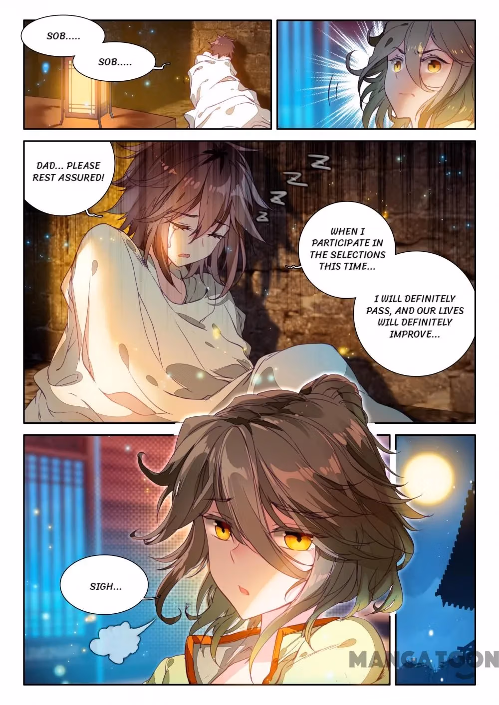 Read The Divine Punished One chapter 7 image 3 on Lezhin