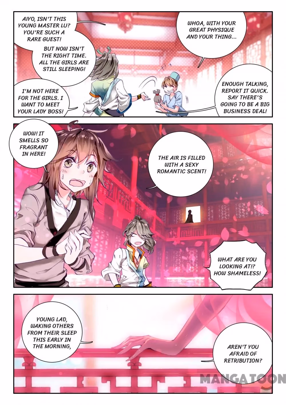 Read The Divine Punished One chapter 7 image 8 on Lezhin