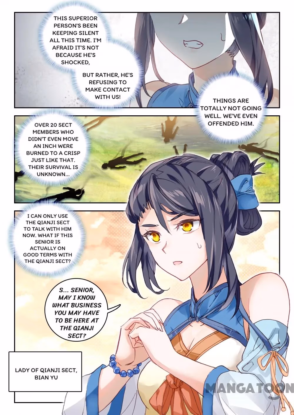 Read The Divine Punished One chapter 70 image 6 on Lezhin