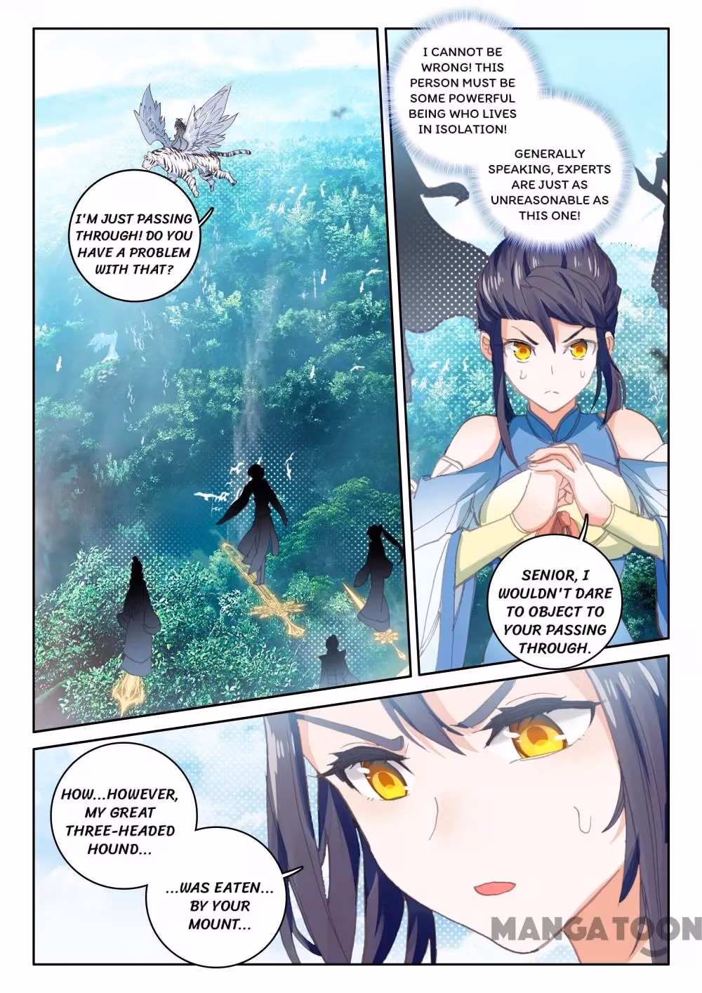 Read The Divine Punished One chapter 71 image 1 on Lezhin
