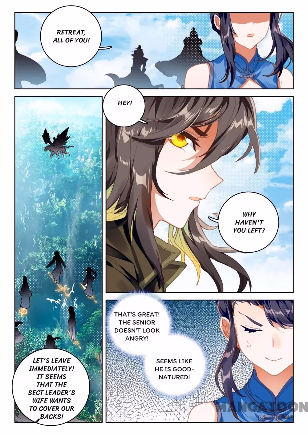 Read The Divine Punished One chapter 71 image 4 on Lezhin